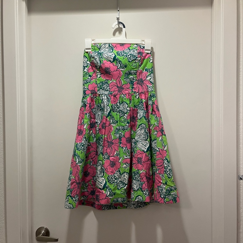 Lily Pulitzer Dress - Pink and Green